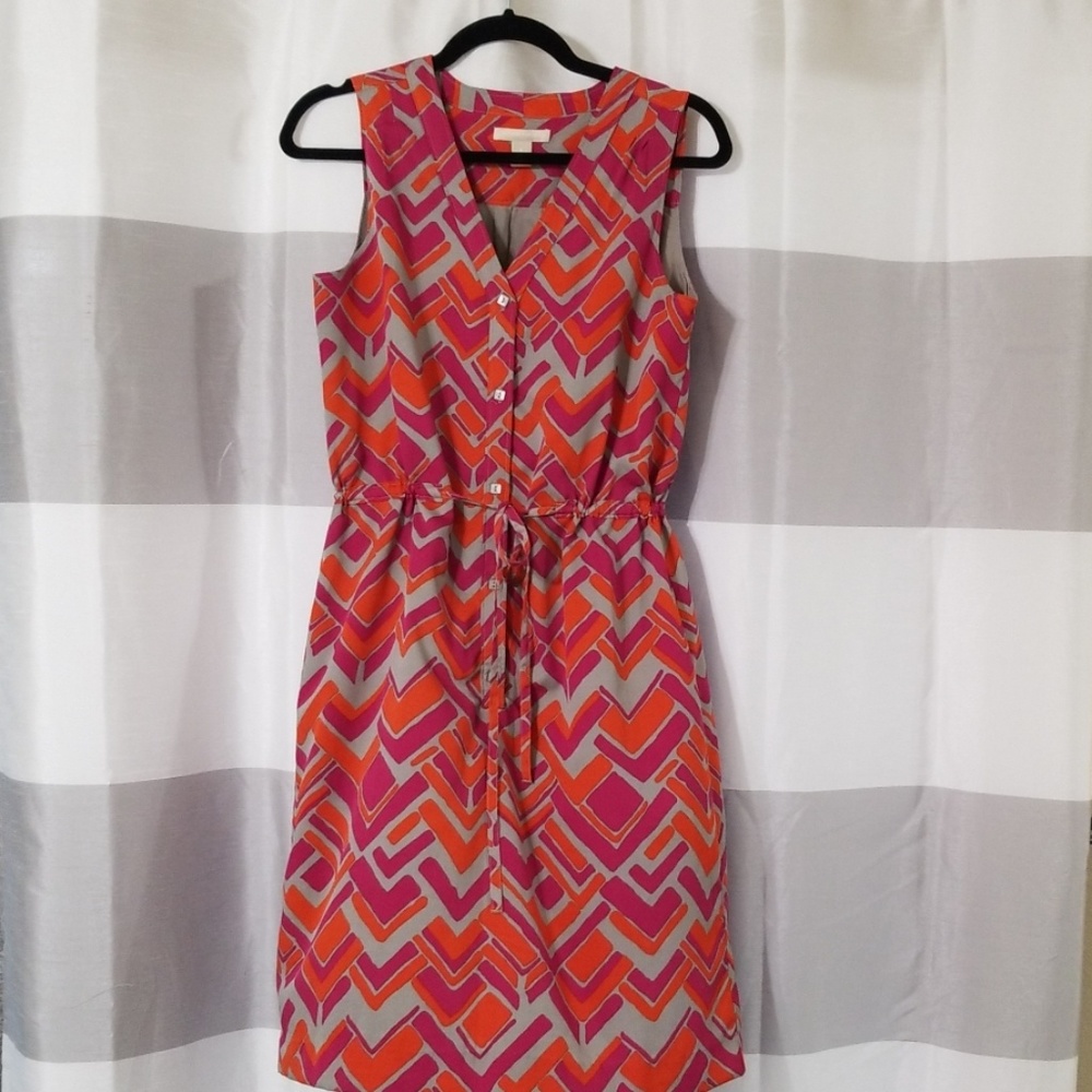 Banana republic sleeveless midi dress size 6
